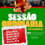 Mês de Novembro marcado por muito trabalho no legislativo morrinhense