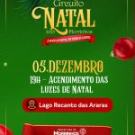 Morrinhos acende a magia do Natal na Praça do Mercado e na Avenida Senador Hermenegildo de Morais