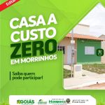 Publicado edital para 50 casas a custo zero em parceria com Governo do Estado