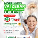 Prefeitura de Morrinhos lança programa que vai zerar fila de cirurgias oculares no município