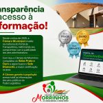 Câmara Municipal de Morrinhos é Selo Prata e Ouro em transparência de informação
